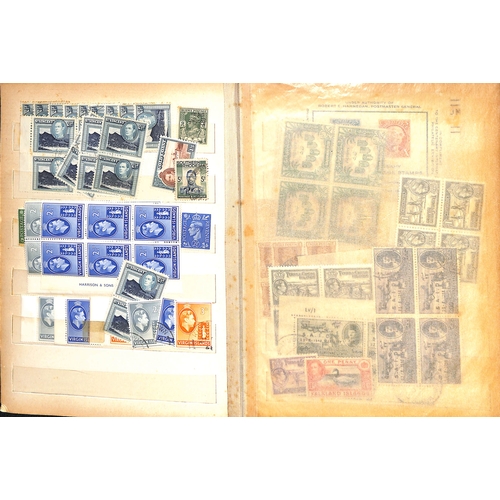 825 - 1937-52 KGVI Stamps, mainly unmounted mint in a stockbook including 1948 Royal Wedding set complete,... 