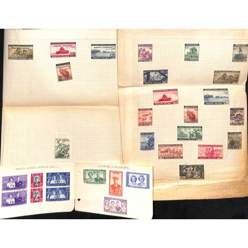 825 - 1937-52 KGVI Stamps, mainly unmounted mint in a stockbook including 1948 Royal Wedding set complete,... 