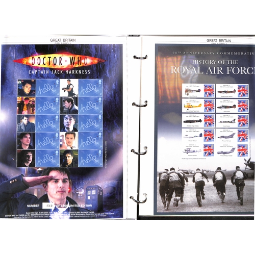 77 - 2000-2021 Smiler sheets, approximately 800 sheets, virtually complete with 2001 Dr Who, Elvis, Victo... 