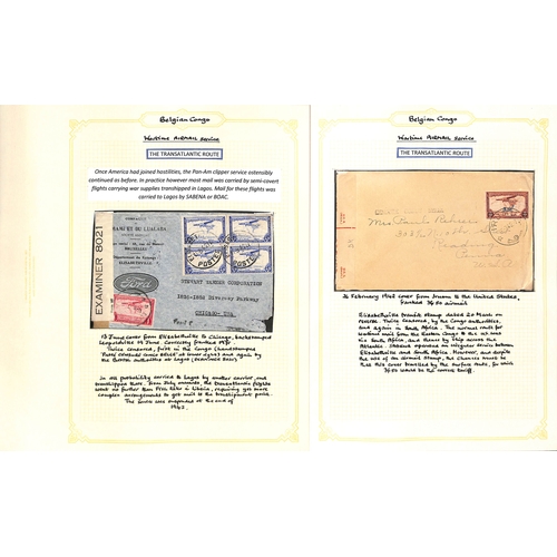 941 - Air Mails. 1922-53 Internal and external flight covers (46) including pioneer flights, first flights... 