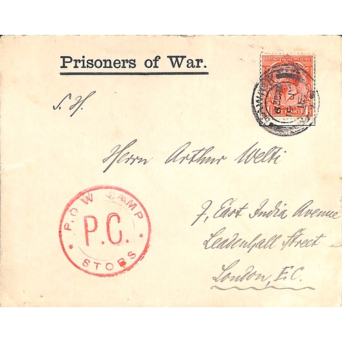 975 - German Naval Mail. 1902-17 Covers and cards from ships of the German East Asiatic Squadron with vari... 