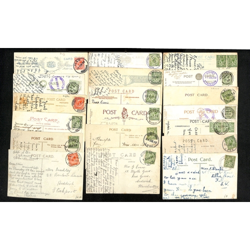 335 - Skeletons/Rubbers. 1904-29 Skeletons (8, also four 1965-73 covers) and rubbers (55), virtually all o... 