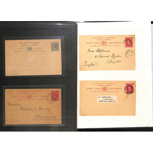 1017 - 1880-1956 Covers and cards including air mails and first flights, WW2 F.P.Os, postal stationery, Fir... 