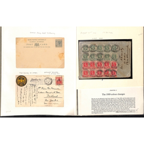 1017 - 1880-1956 Covers and cards including air mails and first flights, WW2 F.P.Os, postal stationery, Fir... 