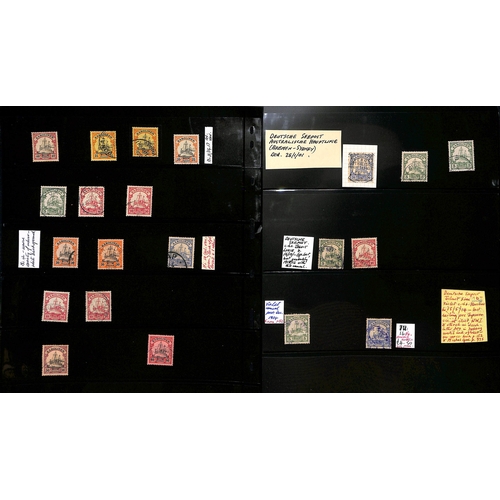 1025 - 1899-1919 Mint and used collection with shades, cancels, some pieces, including 1899 48 degrees over... 