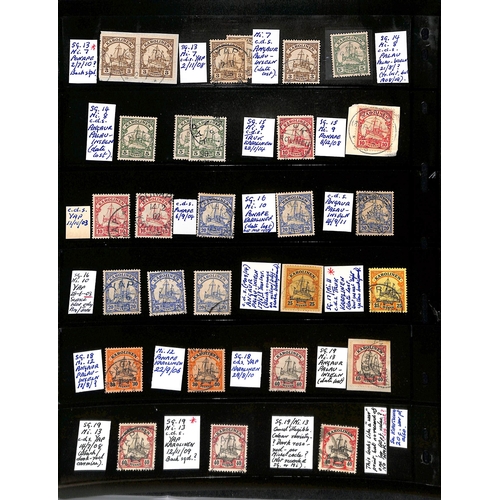 1025 - 1899-1919 Mint and used collection with shades, cancels, some pieces, including 1899 48 degrees over... 