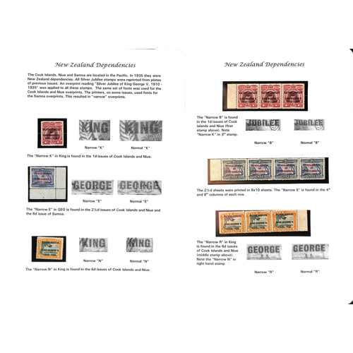 768 - Pacific Islands. Unmounted mint stamps comprising New Zealand ½d (2), 1d (4) and 6d imprint blo... 