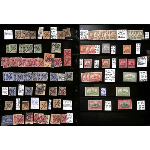 1048 - 1893-1920 Mint and used collection with many additional stamps, the used stamps mostly collected for... 