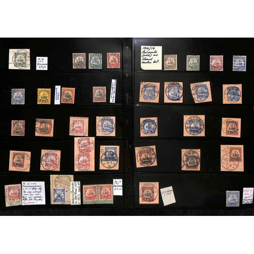 1063 - 1897-1919 Mint and used collection with used stamps largely collected for their cancels, many better... 