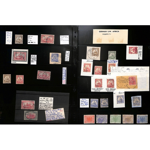 1063 - 1897-1919 Mint and used collection with used stamps largely collected for their cancels, many better... 