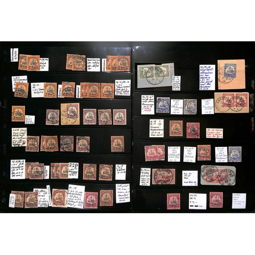 1063 - 1897-1919 Mint and used collection with used stamps largely collected for their cancels, many better... 