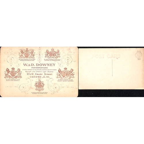 1408 - Royal Navy. 1898-1905 Letter and cabinet Photo both signed by Admiral Lord Charles Beresford; pictur... 