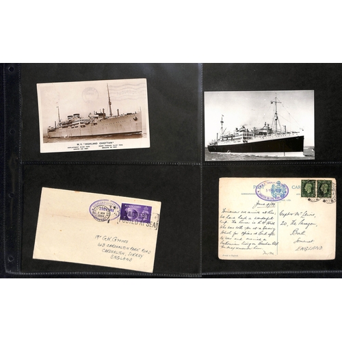 605 - 1893-1907 Covers (2) and postcards (6) with 