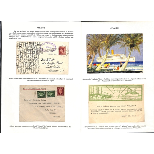 605 - 1893-1907 Covers (2) and postcards (6) with 