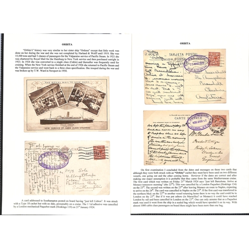 605 - 1893-1907 Covers (2) and postcards (6) with 