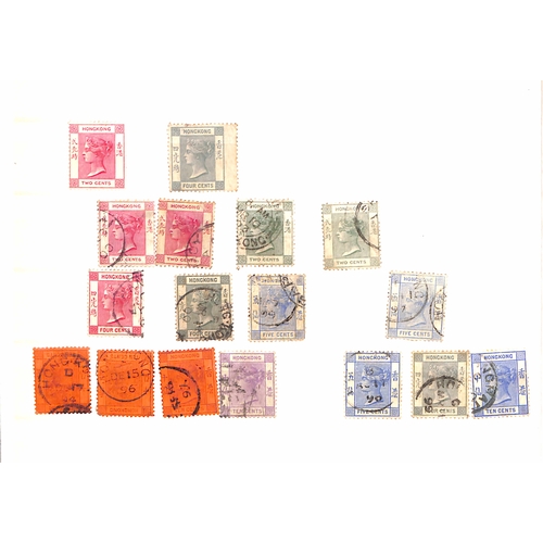 1099 - QV-QEII Stamps including postage dues, China overprints, a few revenues and covers. Also Indo-China ... 