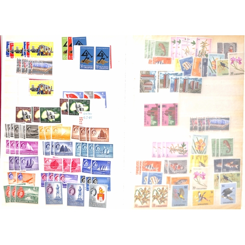 1099 - QV-QEII Stamps including postage dues, China overprints, a few revenues and covers. Also Indo-China ... 