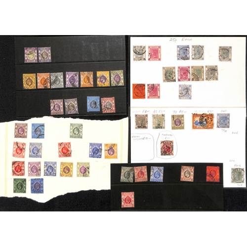 1099 - QV-QEII Stamps including postage dues, China overprints, a few revenues and covers. Also Indo-China ... 