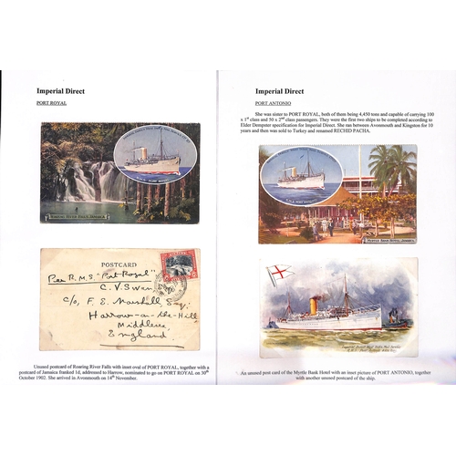 672 - 1901-11 Covers and cards, picture postcards and ephemera, the interesting collection written up on p... 