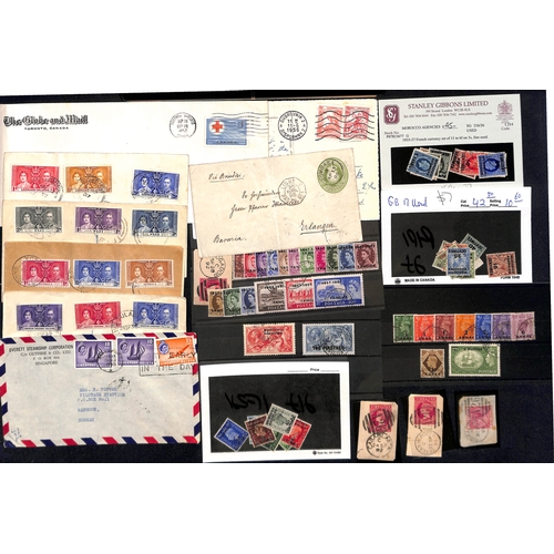 804 - 1819-1960 Covers and cards including 1819 entire letter sent within Java with Samarang handstamp; co... 