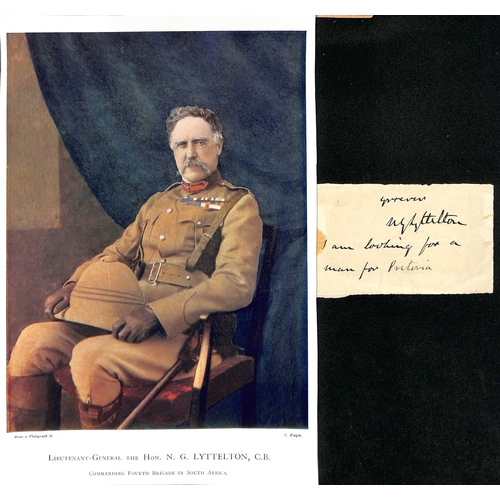 1397 - British Army Commanders. 1899-1938 Letters and documents signed by leading British Officers during t... 