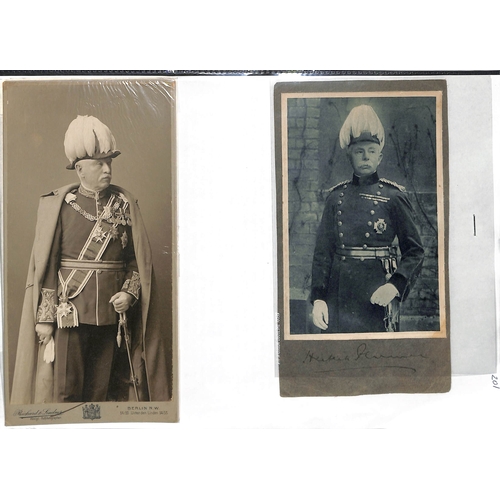 1398 - British Army Commanders - Signed Photos. Cabinet photos of Sir T. Kelly-Kenny, Sir James Noel Birch,... 