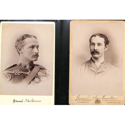 1399 - British Army Commanders - Photos. Cabinet photos of Baden Powell, Earl of Rosslyn, Pole-Carew, Ian H... 