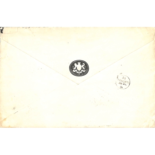 1404 - Lord Roberts. 1893 ½d Postcard and 1900-10 covers (7) from Roberts, with two 1900 stampless off... 