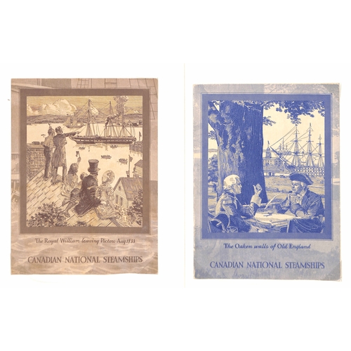 664 - c.1928-50 Ephemera, virtually all pre 1940, including advertising brochures and timetables (39), men... 