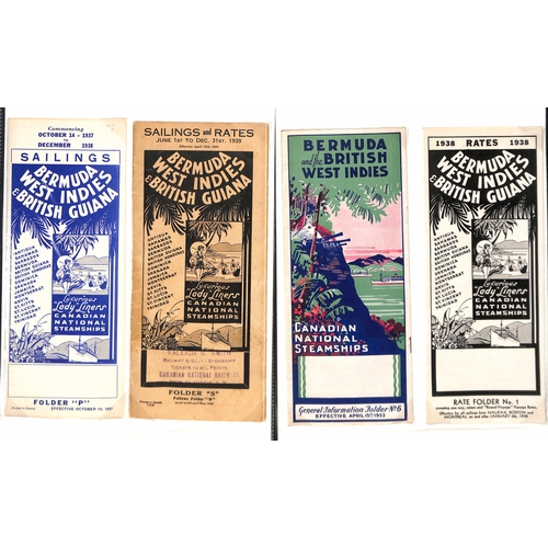 664 - c.1928-50 Ephemera, virtually all pre 1940, including advertising brochures and timetables (39), men... 