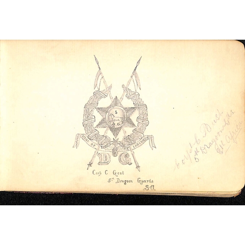 1409 - Autograph book containing the autographs of about 35 soldiers, several from the hospital at Mooi Riv... 