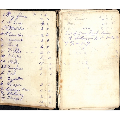 1413 - 1902 (Mar. - May) Diary kept by Pte H. Dyson, working blockhouse duty near Nylstrom, 34 pages descri... 