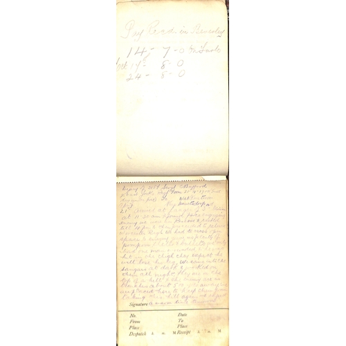 1413 - 1902 (Mar. - May) Diary kept by Pte H. Dyson, working blockhouse duty near Nylstrom, 34 pages descri... 