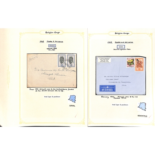 939 - 1921-52 Covers and cards bearing 1921-23 surcharges (16) or the 1942-43 Waterlow issue (69), the stu... 