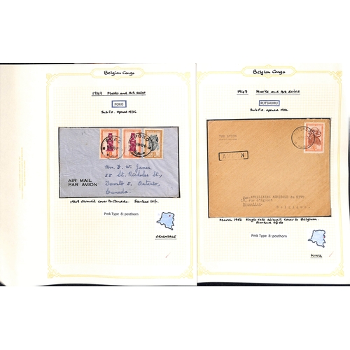 939 - 1921-52 Covers and cards bearing 1921-23 surcharges (16) or the 1942-43 Waterlow issue (69), the stu... 