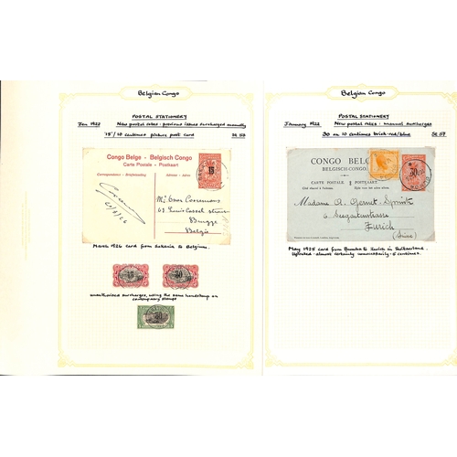 942 - Postal Stationery. 1886-1958 Postcards or reply cards unused (24) or used (91), also two air letters... 