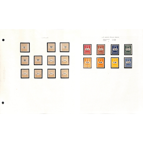 1503 - Railway Freight Stamps. c.1881-1950 Mint and used stamps (825), the fine collection on pages, many d... 