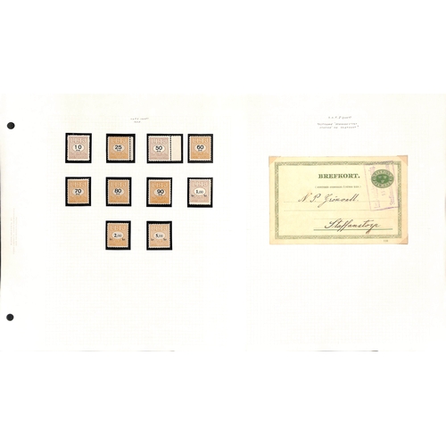 1503 - Railway Freight Stamps. c.1881-1950 Mint and used stamps (825), the fine collection on pages, many d... 