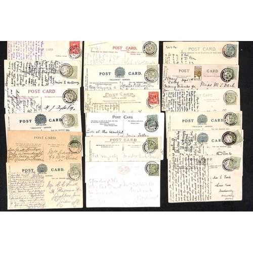 273 - c.1844-1970 Covers and cards with prestamp and stampless, undated circles, numerals (with 1852 