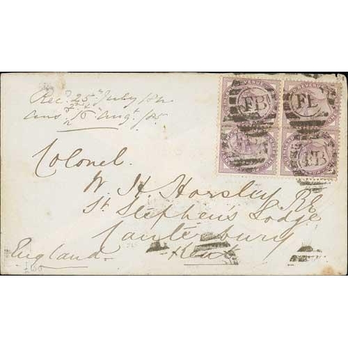 537 - Naval Mail. 1882-c.1930 Covers, cards and letters from or to British naval vessels, the display well... 