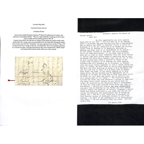 520 - 1798 (Mar 4) Identical letters to London, one endorsed by 