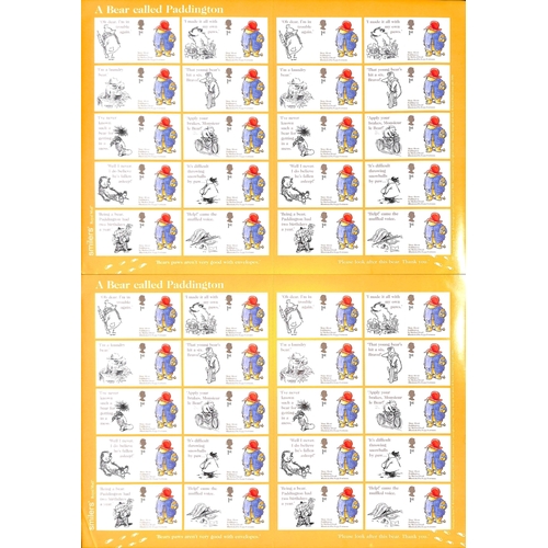 69 - G.B Smiler Sheets. 2005-09 Mint Smiler sheets of twenty stamps (16, one split in two) or ten stamps ... 