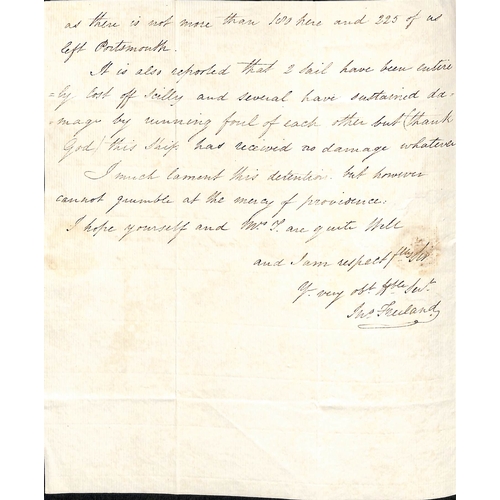 21 - 1794-1815 Entire letters from London (7), Bristol, Falmouth, Northill or Dublin, to Clement Tudway i... 