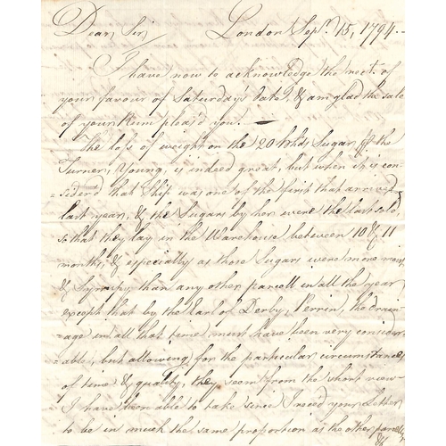 21 - 1794-1815 Entire letters from London (7), Bristol, Falmouth, Northill or Dublin, to Clement Tudway i... 