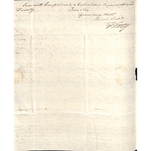 12 - Portsmouth. 1765 (Oct 4) and 1709 (Sep 21) Entire letters from Antigua to Wells, the first 