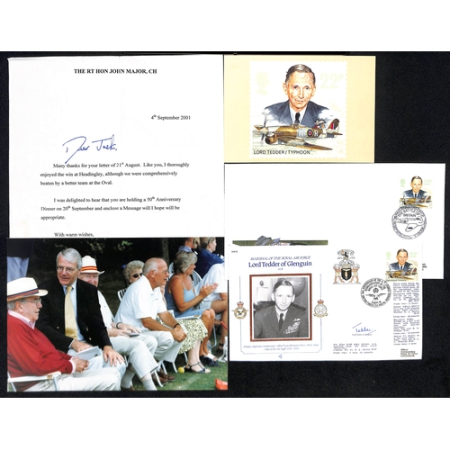 34 - Autographs - Prime Ministers, Politicians, etc. 1898-2000 Autographs and letters, menus or commemora... 