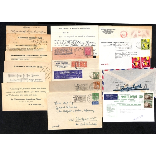 44 - c.1880-1968 Postally used covers and postal stationery postcards including 1888-89 Bermuda ½d p... 