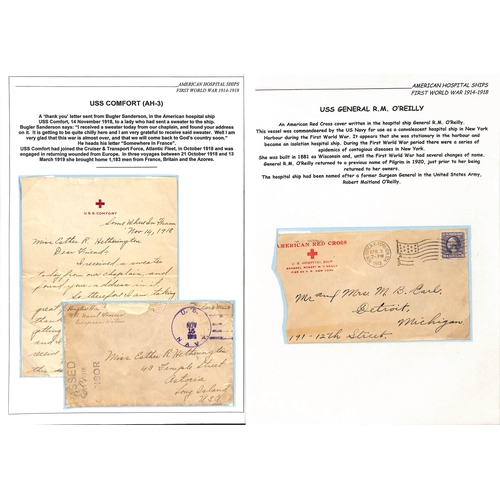 204 - 1917-19 Covers and cards comprising U.S.S 