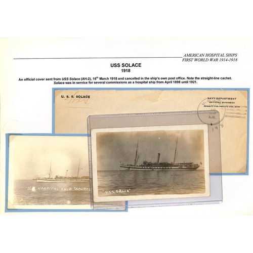 204 - 1917-19 Covers and cards comprising U.S.S 