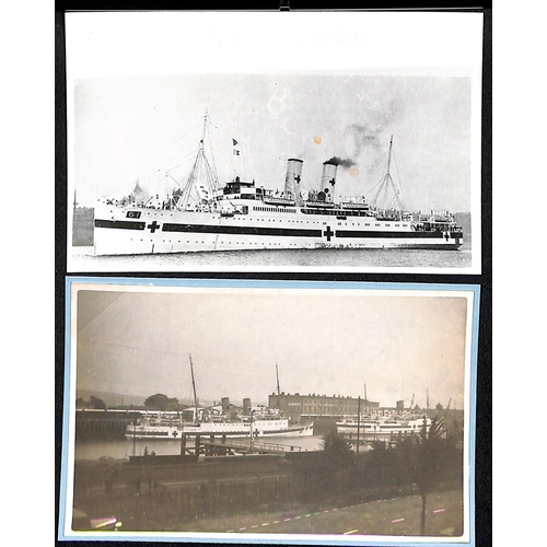 226 - 1940-43 Covers, cards and an airgraph from or to former cross channel steamers all requisitioned as ... 